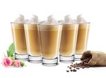 Sendez Latte-Macchiato-Glas 6 Latte Macchiato Gläser 310ml Kaffeegläser Teegläser
