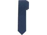 OLYMP Krawatte Seidenkrawatte, blau