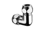 Schell Winkel-Doppel-Verschraubung 3/8"X3/8"" D:10Mm Chrom 064460699"