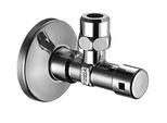Schell Eckregulierventil 3/8" Chrom M.Gesicherter BetäTigung Kiwa 051000699"