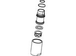 Ideal Standard Handbrause Ceraplan Iii, 1-Funktion, B961311AA