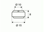 Schell Klemmring Komplett 3/8"X10Mm 266200099
