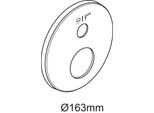 Ideal Standard Rosette, D:163Mm, Chrom A861260AA