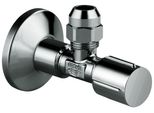 Grohe Eckventil 22037 1/2X3/8'' Rosette Metallgriff Hard Graphite, 22037A00 22037A00