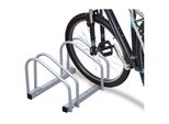 Swanew - Fahrradständer für 2 Fahrräder Fahrräde Aufstellständer Fahrradhalter Mehrfachständer Räder mtb - sliber