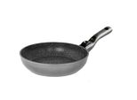 Stoneline Flex Made In Germany Schmorpfanne 28 Cm, Hoher Rand, Mit Abnehmbarem Griff, Hohe Pfanne FüR öL- Und Fettfreies Braten, Antihaft Beschichtet Mit Echten Steinpartikeln, Induktion