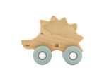 Kikkaboo Holzspielzeug Mit SilikonbeißRing Igel Buchenholz BeißRing Weiche Form GrüN