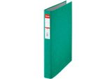 Raccoglitore A Due Anelli A4 Esselte Rainbow, Preforato, Dorso 4,2 Cm, Verde