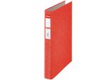 Raccoglitore Ad Anelli Doppio A4 Esselte Rainbow, Raccoglitore Ad Anelli Con Dorso 4,2 Cm, Rosso