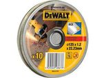 Trennscheibe Edelstahl DT42340TZ, Ø 125Mm 10 StüCk, Bohrung 22,23Mm, A 60 Tbf