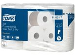 110317 Carta Igienica "Premium"", Extra Bianca, Sistema T4, 3 Veli, 35 M, Tork"