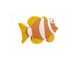 Kindermöbelknopf Fisch 54 x 13 x 38 mm Gummi - Color