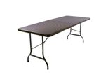 Vcm Klapptisch MaßE 180X75X70 Cm Partytisch Gartentisch Klappbar Rattanoptik