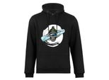 Cotton Prime® Kapuzensweatshirt Skull on Snowboarding