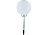 Kynast Garden Led Globo Luminoso Luce Solare Da Giardino Con Picchetto A Terra 20Cm