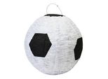 amscan® Piñata schwarz/weiß Fußball Ø 26,6 cm