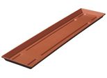 Sottovaso Per Fioriera Versione Grande 80 Cm Terracotta
