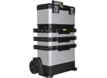 Rollende Werkstatt Fatmax 1-95-622, Werkzeugwagen Grau/Schwarz