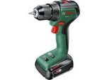 Akku-Bohrschrauber Universaldrill 18V-60 GrüN/Schwarz, Li-Ionen Akku 2,0Ah, Koffer, Power For All Alliance