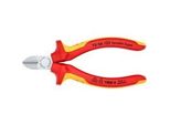Seitenschneider Vde Isoliert 70 06 125, Schneid-Zange Rot/Gelb, LäNge 125Mm