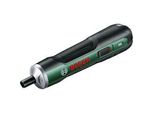 Akkuschrauber Pushdrive 3,6Volt GrüN, Mit 32-Teiligem Schrauberbit-Set