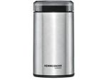 Kaffeemühle EKM 100 edelstahl/schwarz, 200 Watt