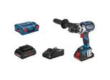 Akku-Bohrschrauber Gsr 18V-110 C Professional, 18Volt Blau/Schwarz, 2X Akku Procore18V 4,0Ah, L-BOXX