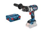 Akku-Schlagbohrschrauber Gsb 18V-110 C Professional Solo, 18Volt, Schlagbohrmaschine Blau/Schwarz, Ohne Akku Und LadegeräT, L-BOXX