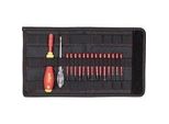 Schraubendreher Mit Bithalter Electric Slimvario Starter-Set Rot/Gelb, 17-Teilig, Mit Slimbits