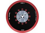 Expert Multiloch UniversalstüTzteller, Mittelhart, Ø150Mm, M8+5/16", Schleifteller Schwarz, FüR Exzenterschleifer"