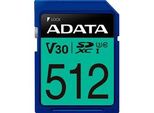 Premier Pro 512 GB SDXC, Speicherkarte UHS-I U3, Class 10, V30