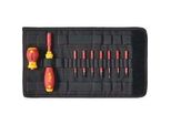 Schraubendreher Mit Bithalter Electric Slimvario Starter-Set Rot/Gelb, 10-Teilig, Mit Slimbits Und Stubby