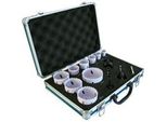 Bim LochsäGen GroßEs Elektriker-Set D-47282, Ø 19 - 68Mm 12-Teilig, Schnitttiefe 38Mm, Koffer