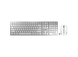 Dw 9100 Slim, Desktop-Set Weiß/Silber, Eu-Layout (Qwerty), Cherry Sx-Scherentechnologie
