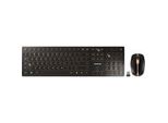Dw 9100 Slim, Desktop-Set Schwarz/Bronze, Eu-Layout (Qwerty), Cherry Sx-Scherentechnologie
