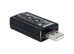 USB Sound Adapter 7.1 (61645), Soundkarte schwarz, Retail