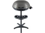 Elektrogrill VG 325 schwarz/grau, 2.000 Watt, mit Standfuß