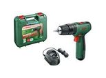 Akku-Schlagbohrschrauber Easyimpact 1200, Schlagbohrmaschine GrüN/Schwarz, Li-Ionen Akku 1,5Ah, Koffer