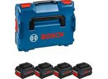 Akku Procore 18V 5.5Ah Professional, 4 StüCk Blau/Schwarz, L-BOXX, Ampshare Alliance