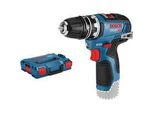 Akku-Bohrschrauber Gsr 12V-35 Fc Professional Solo, 12Volt Blau/Schwarz, Ohne Akku Und LadegeräT, Mit Flexiclick Bohrfutter, L-BOXX
