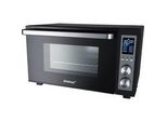 Digitaler Grillbackofen KB E300, Mini-Backofen schwarz/silber