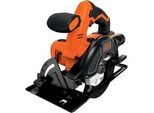 Akku-HandkreissäGe BDCCS18, 18Volt Orange/Schwarz, Li-Ionen Akku 1,5Ah