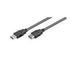 Usb 3.2 Gen 1 VerläNgerungskabel, USB-A Stecker > USB-A Buchse Schwarz, 3 Meter