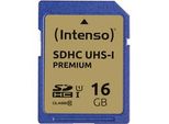 SDHC 16 GB Class 10 UHS-I, Speicherkarte UHS-I U1, Class 10