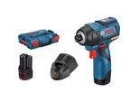 Akku-Schlagschrauber Gdr 12V-110 Professional Blau/Schwarz, 2X Li-Ionen Akku 3,0Ah, In L-BOXX