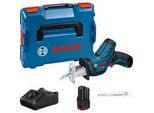 Akku-SäBelsäGe Gsa 12V-14 Professional, 12Volt Blau/Schwarz, 2X Li-Ionen Akku 3,0Ah, In L-BOXX