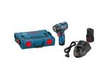Akku-Schlagschrauber Gds 12V-115 Professional, 12Volt Blau/Schwarz, 2X Li-Ionen Akku 3,0Ah, In L-BOXX
