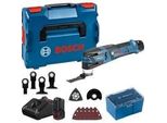 Akku-Multi-Cutter Gop 12V-28 Professional, 12Volt, Multifunktions-Werkzeug Blau/Schwarz, 2X Li-Ionen Akku 3,0Ah, In L-BOXX