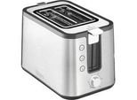 Toaster Control Line KH442D Silber/Schwarz, 700 Watt, FüR 2 Scheiben Toast