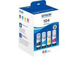 Multipack Ecotank 104 (C13T00P640), Tinte
